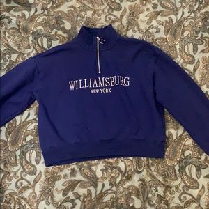 Cropped Williamsburg New York shirt